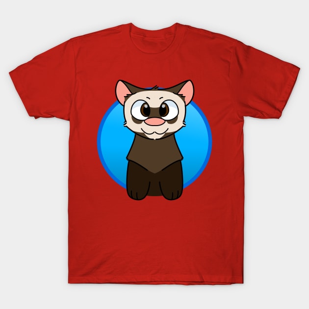 Ferret T-Shirt by ember_dino